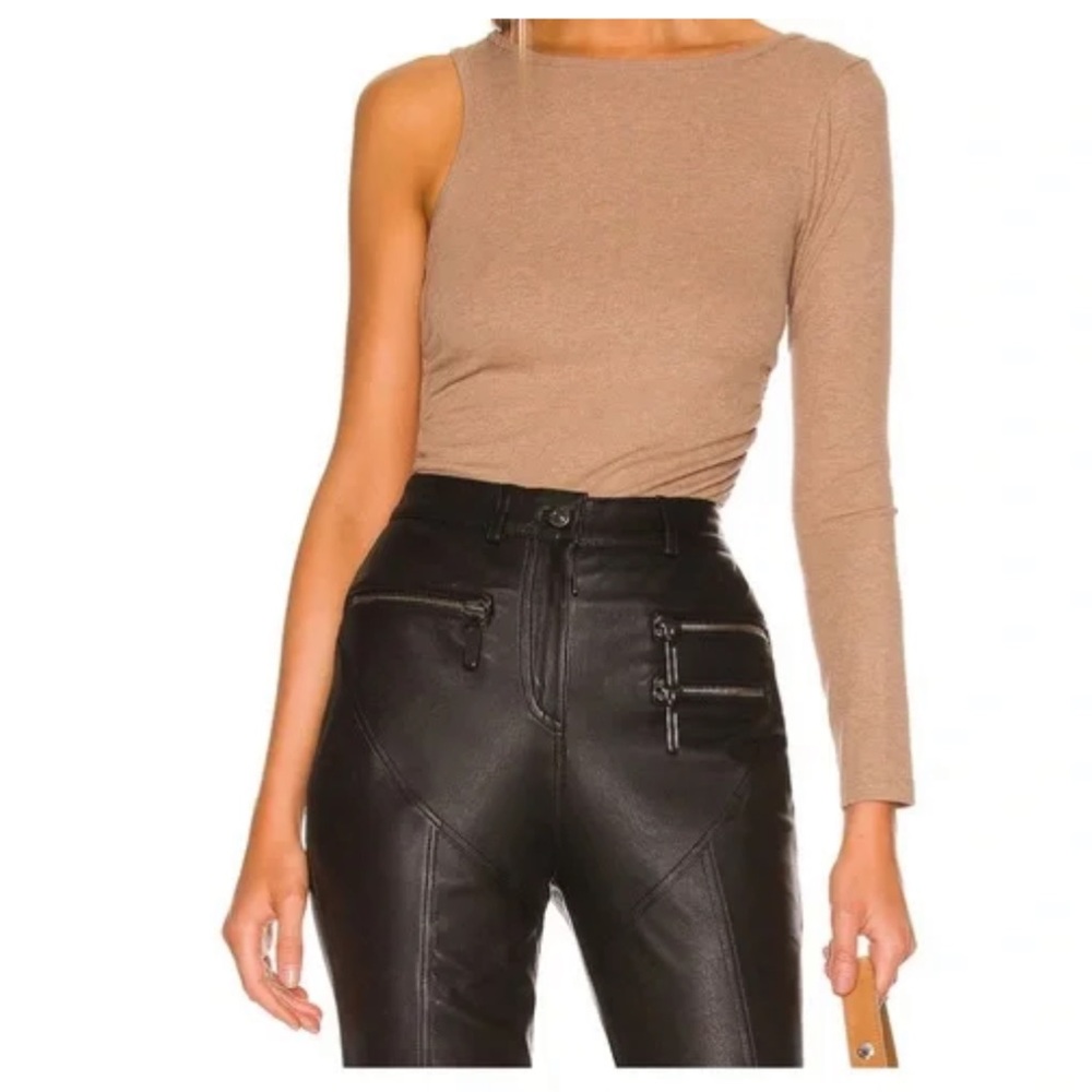 LNA Brown Long Sleeve Women's Top